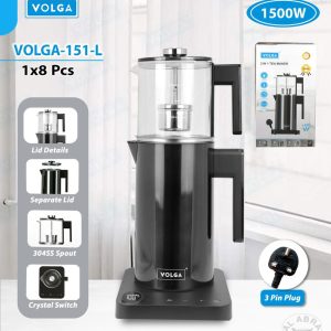 چای ساز روی هم ولگا مدل 151-L